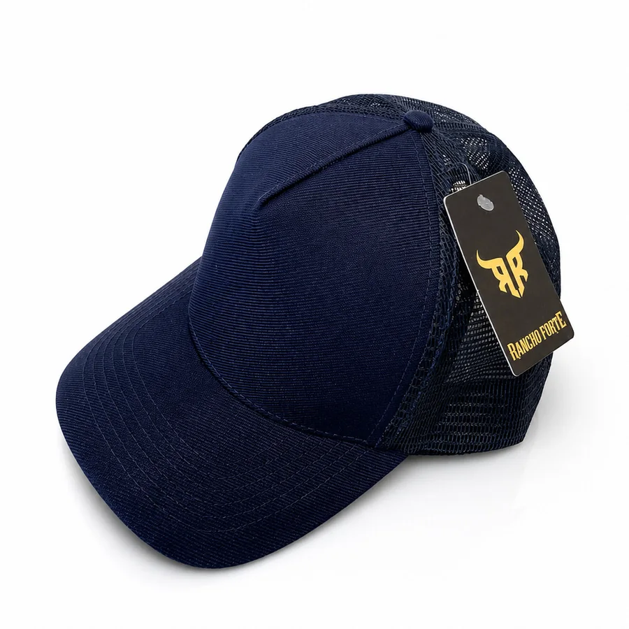 Boné Trucker Liso Supercap — Rancho Forte
